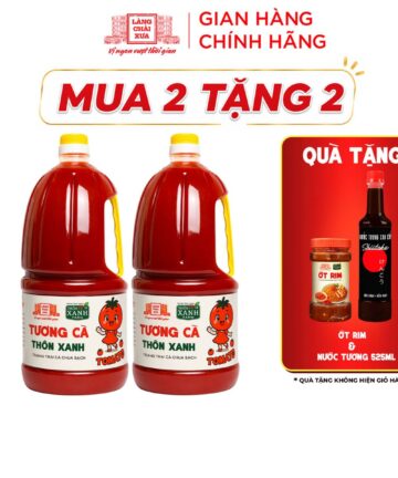 [Combo 2 Chai 2.2kg] Tương cà