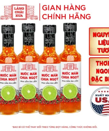 [Combo 4 chai 300g] Nước mắm chua ngọt
