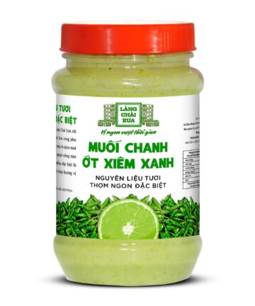 [Hủ 260g] Muối chanh ớt xiêm xanh