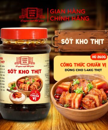 [Hủ 260g] Sốt kho thịt