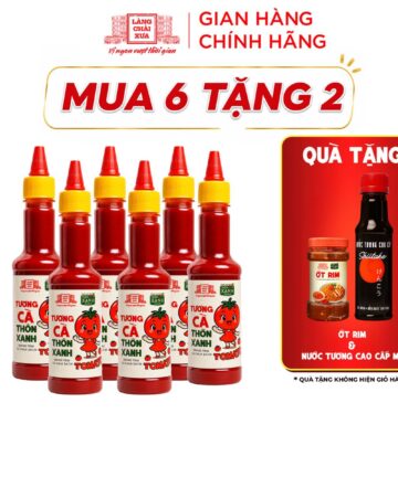 [Thùng 6 chai 270g] Tương cà