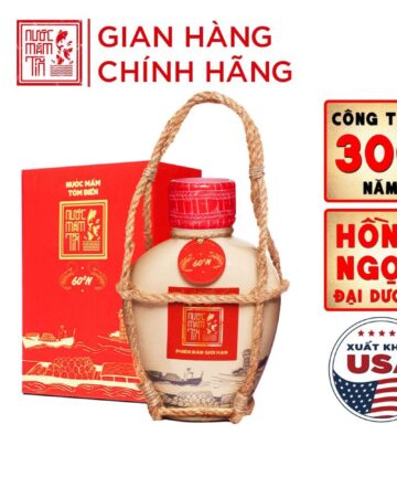 [Bình 500ml] Nước mắm tĩn tôm biển
