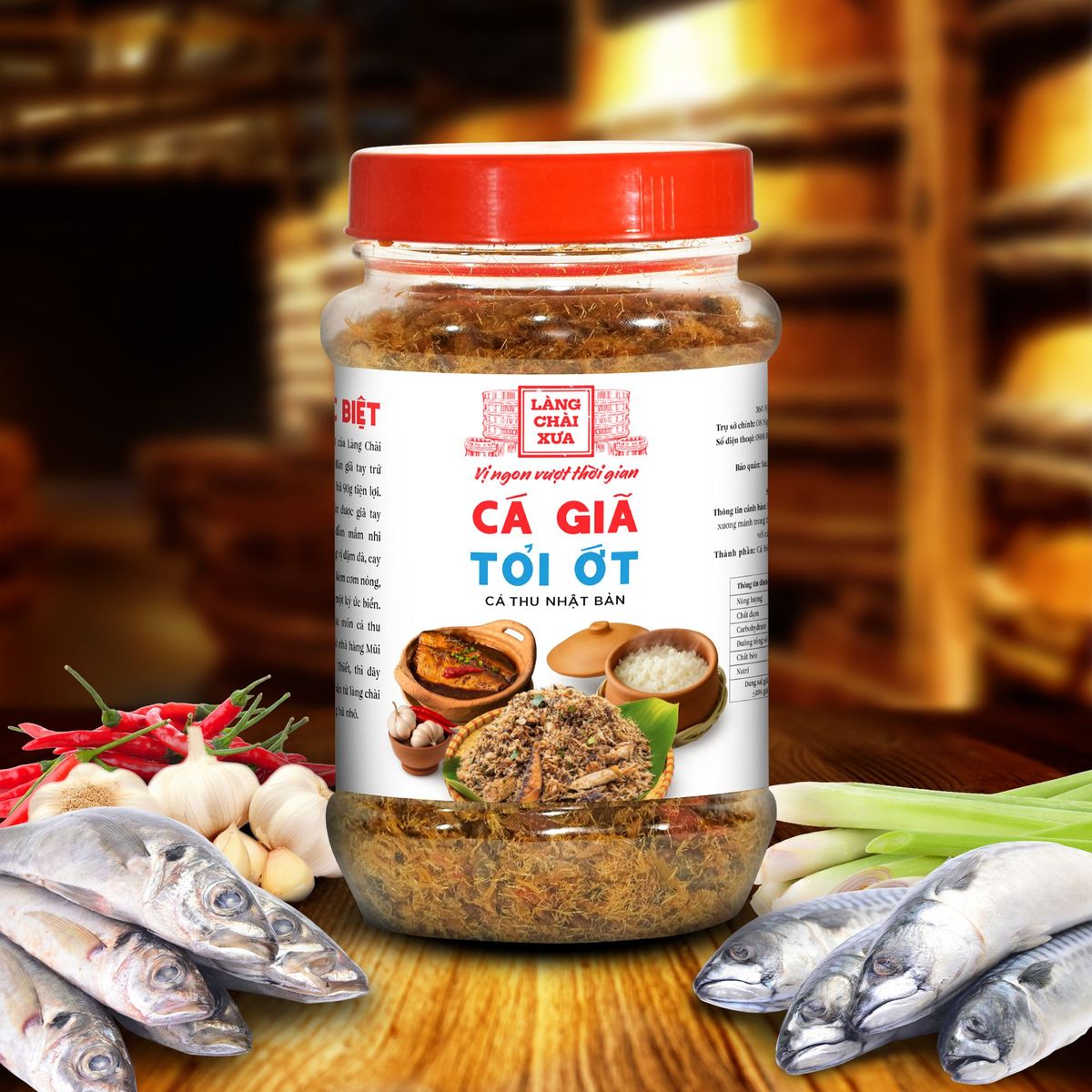 Cá giã tỏi ớt