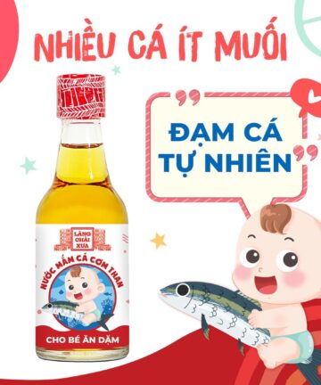 [Chai 60ml] Nước mắm cá cơm than làng chài xưa