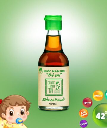 [Chai 60ml] Nước mắm Tĩn cho bé ăn dặm