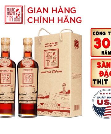 [Combo 2 chai 500ml] Nước mắm tĩn nhãn xưa