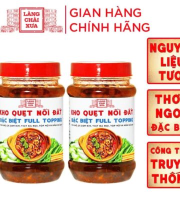 [Combo 2 hủ 250g] Kho quẹt nồi đất