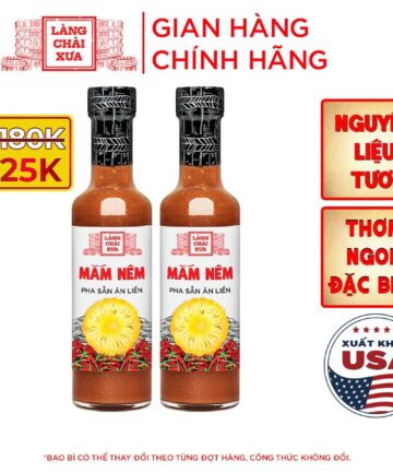 [Hộp 2 chai 300g] Mắm nêm pha sẵn