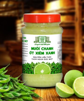 Muối chanh ớt xiêm xanh
