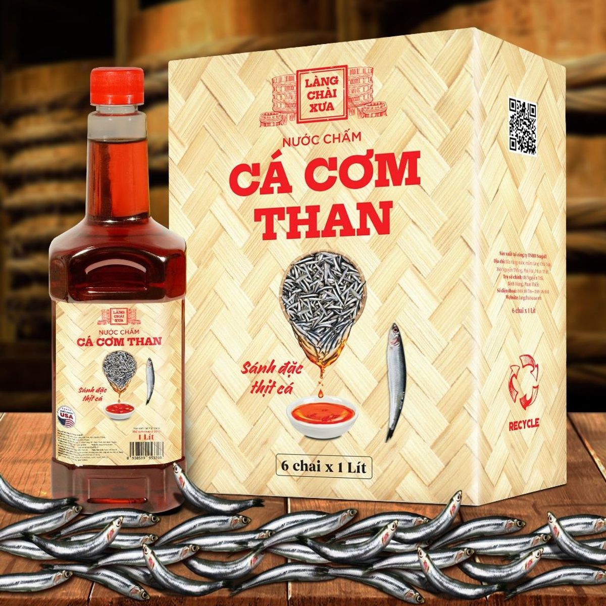 Nước chấm cá cơm than