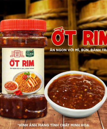 Ớt rim làng chài xưa
